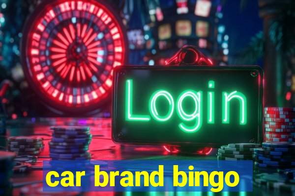 car brand bingo